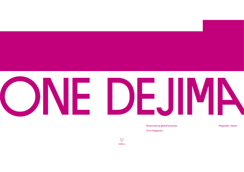 ONE DEJIMA　WEBサイト