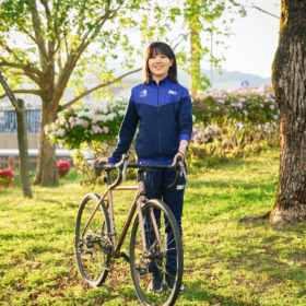 長崎大学トライアスロン部　浮田愛花さん